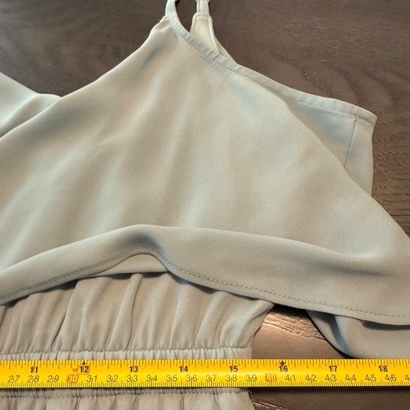 Show me your mumu Caitlin size XL chiffon cold shoulder party maxi dress - Picture 7 of 11